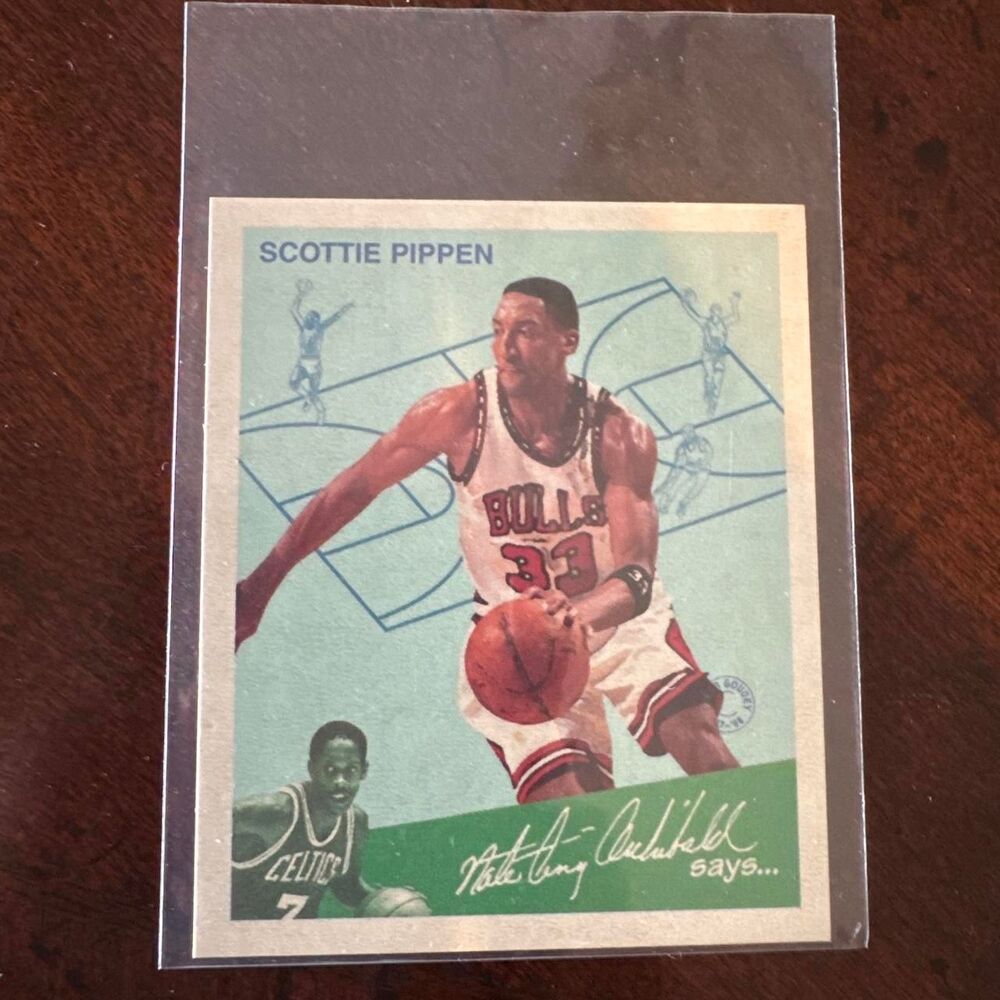 NBA Fleer Goudey Greats Scottie Pippen Chicago Bulls card #10 of 15GG